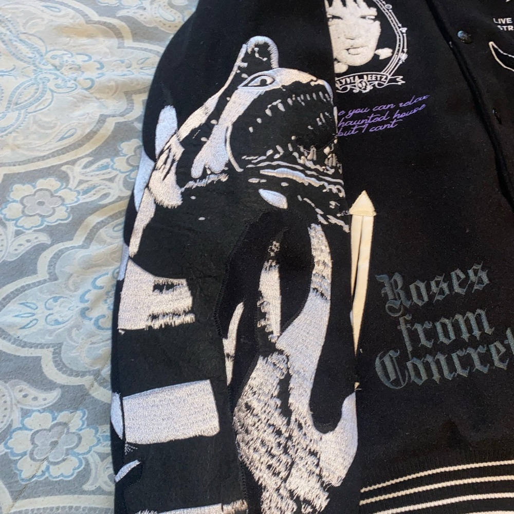 Civil Regim “Lydia” Bomber Varsity Jacket - Picture 2 of 4